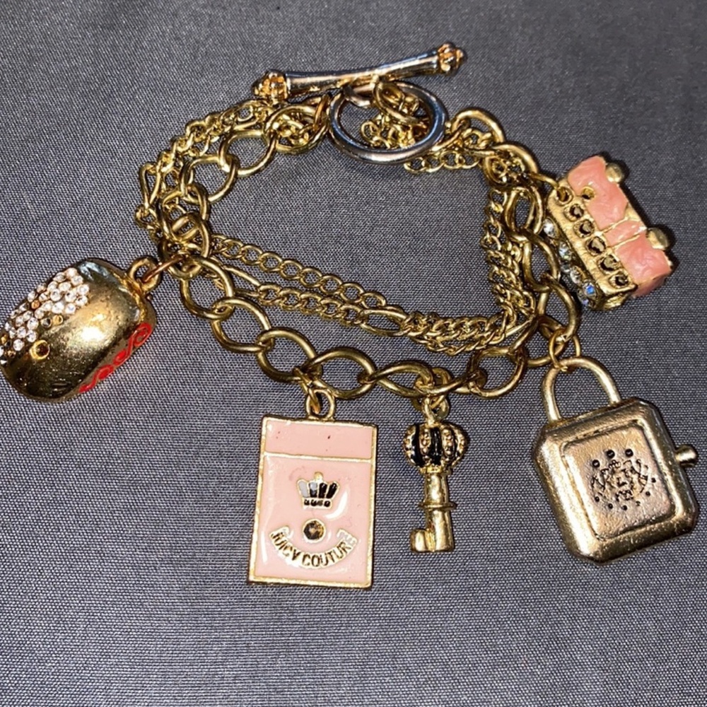 Y2K Vintage Juicy Couture Charm Bracelet - Picture 6 of 7